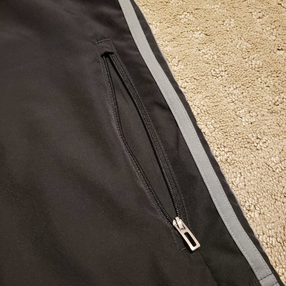 Adidas Full Zip Performance Jacket Black | Youth Large Women's Small Breathable - Picture 4 of 10